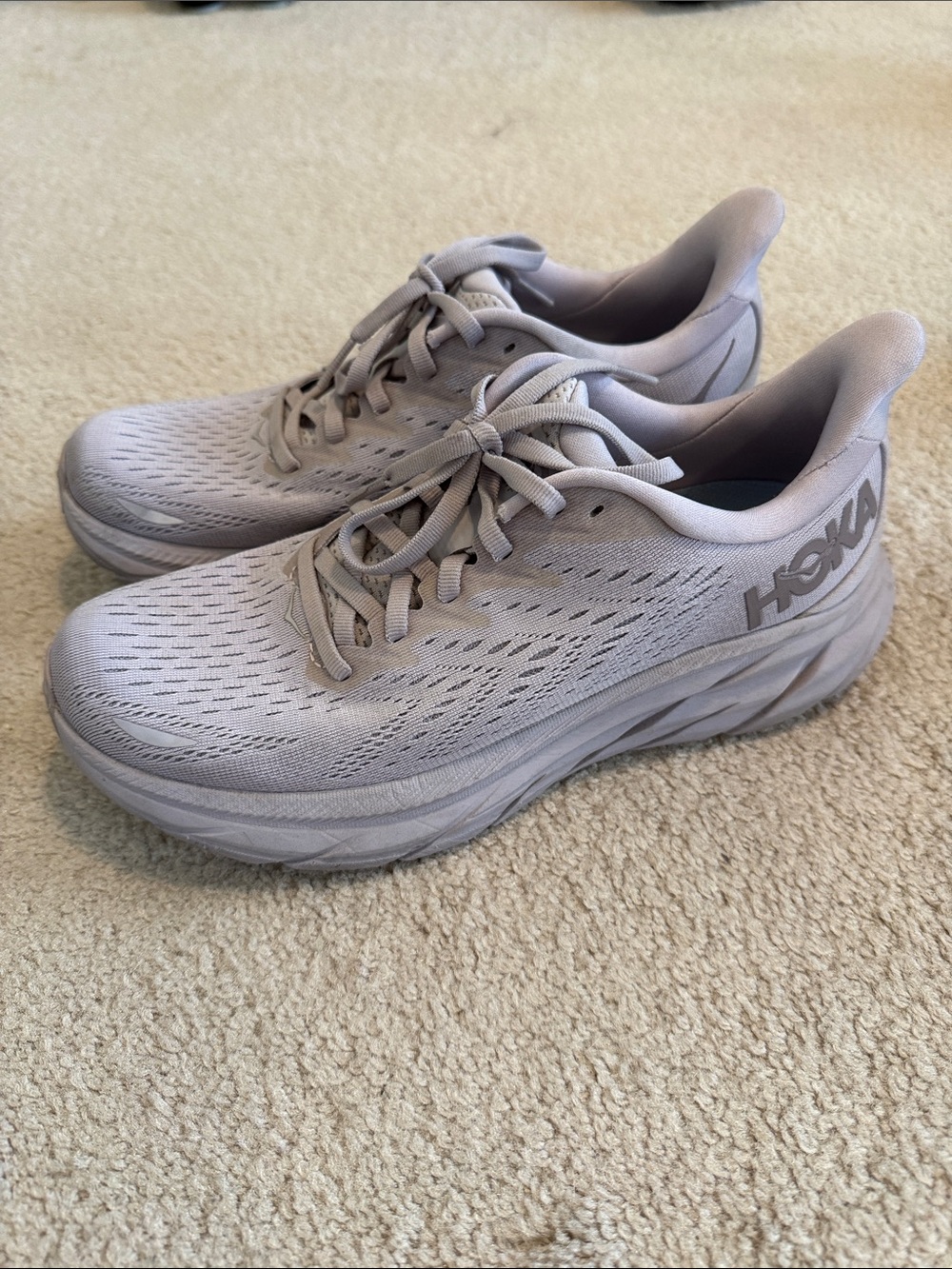 Hoka Women's Athletic Running Shoes in Light Lavender